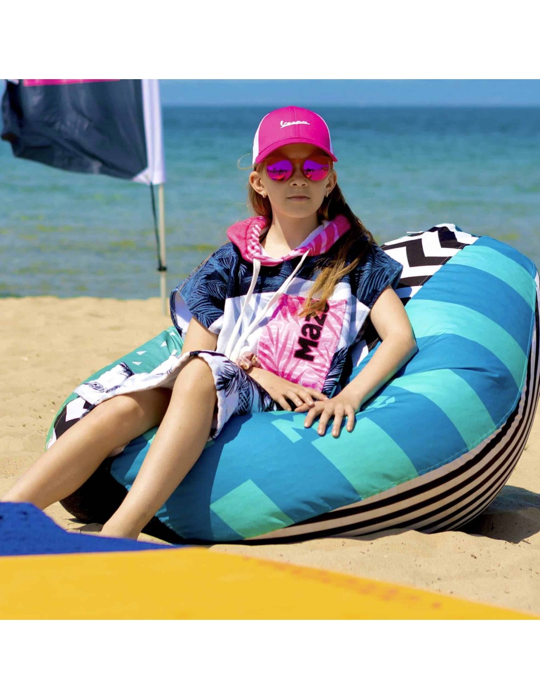 ПОНЧО MAZE PINK TROPICAL